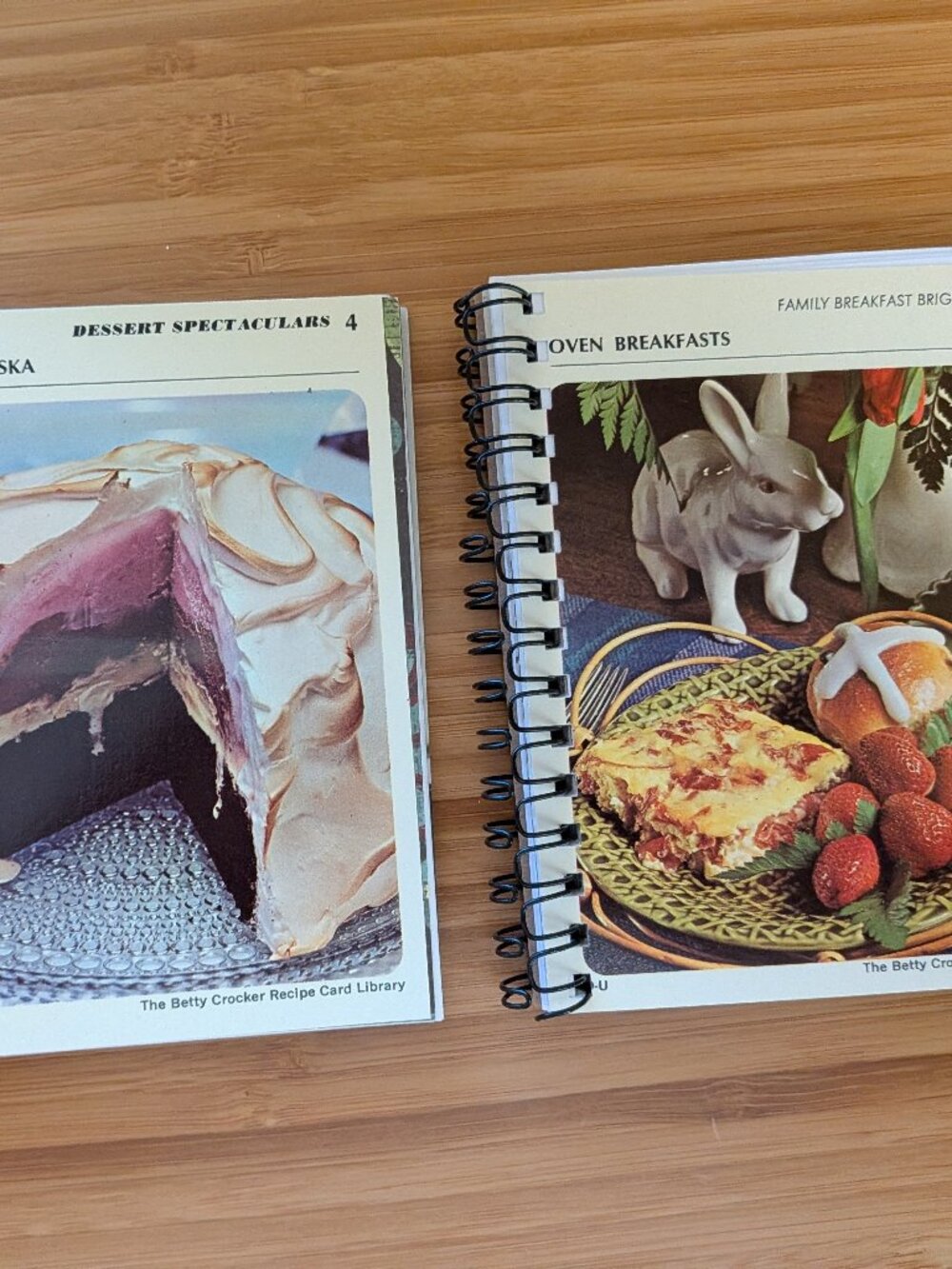 Betty Crocker Recipe Card Retro Recycled Notebooks